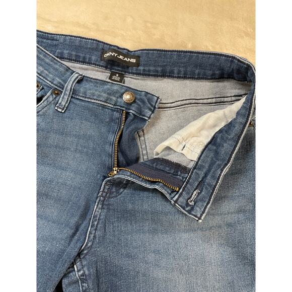 DKNY Womans Denim Bermuda Shorts 8 - Picture 3 of 9